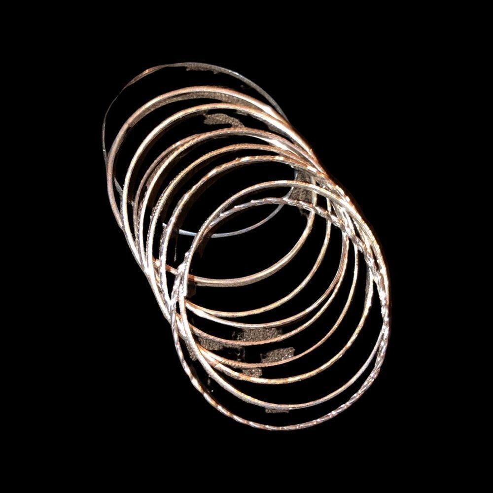 Set of bracelets- color silver - Picture 3 of 5